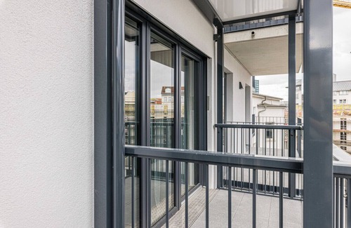 Zentrum-Nord Apartment | Arbio I Yuma Studio S with balcony Leipzig Hauptbahnhof