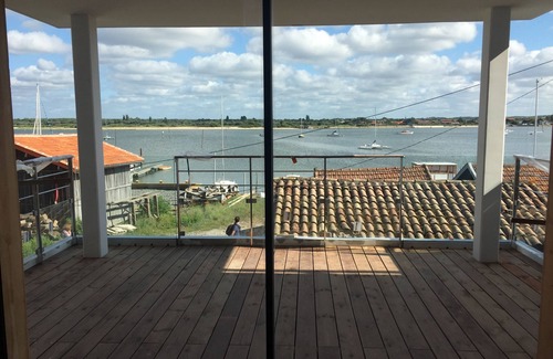 La Teste-de-Buch Apartment | Arcachon Apartment with incredible SEA view! Sea Front WITH TERRACE 4 PERS