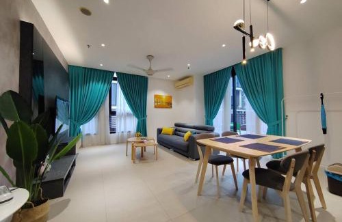 Mont Kiara Apartment | Arcoris Mont Kiara 11# Deluxe One Bedroom with Private Terrace #1-3Pax KL City