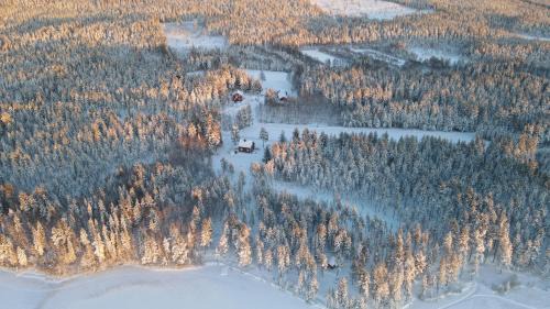 Jorn House | Arctic Hearts - Kleines Schwedenhaus im Wald am See