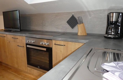 Wallgau Apartment | "Arnspitz" apartment 1 bedroom, shower, toilet - mountain view, guest house