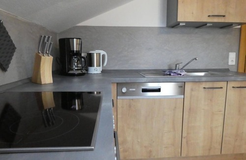 Wallgau Apartment | "Arnspitz" apartment 1 bedroom, shower, toilet - mountain view, guest house
