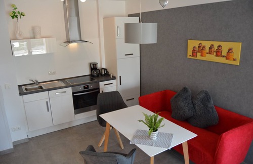 Dangast Apartment | "Arrive, feel good" great location in Nordsee Park Dangast, 3 pers. 50m²