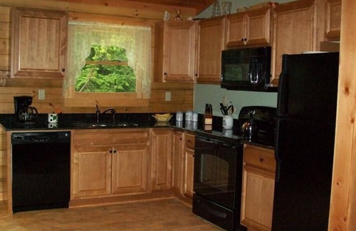 Hinsdale Cabin | Ashmere Lake Log Cabin with privacy/2 Bedrooms/3 night minimum
