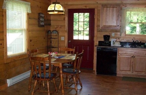 Hinsdale Cabin | Ashmere Lake Log Cabin with privacy/2 Bedrooms/3 night minimum
