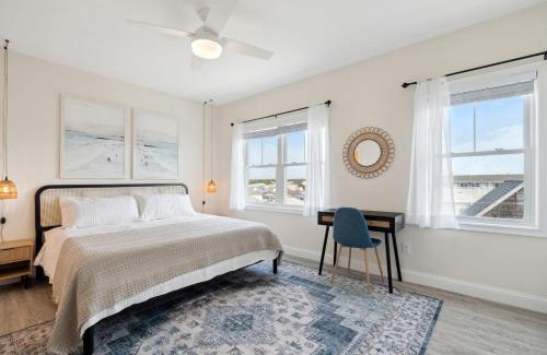 Hampton House | Ashworth Escape Balcony Steps to Beach AC