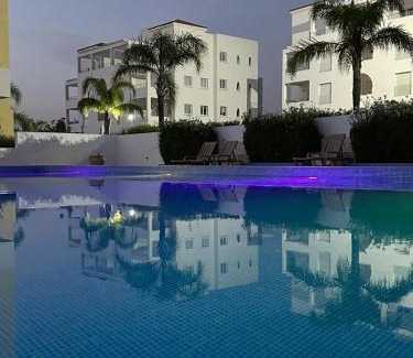 Asilah House | Asilah Prestige -Vue Mer -Haut Standing - Piscines- Plage à 5 minute - Garage privée - Navette
