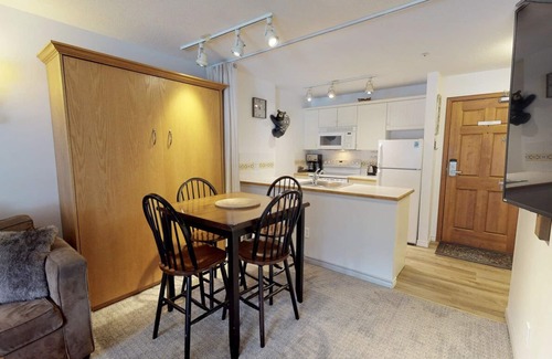 Upper Village Condo | Aspens #234 Prime Ski-in Ski-out Location! Pool, Hot tubs, BBQ, sleeps 6