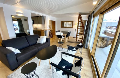 Cognet Apartment | At the foot of the slopes for 6 people. Breathtaking view, top floor. 3 bedrooms 2 bathrooms