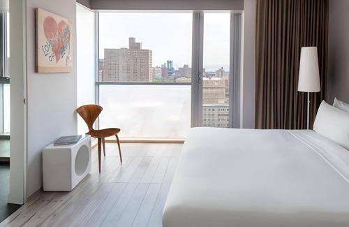 Lower East Side Hotel | Atelier King Room at Hotel on Rivington