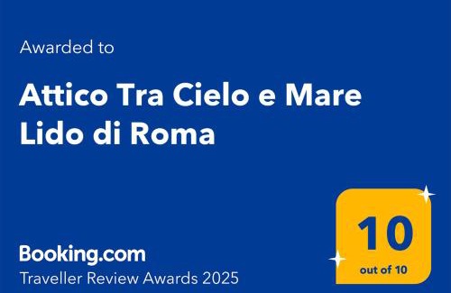 Quartiere XXXIV Lido di Ostia Levante Apartment | Attico Tra Cielo e Mare Lido di Roma