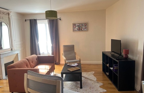 Issoire Apartment | Attractive duplex apartment in the center of town with secure parking on request