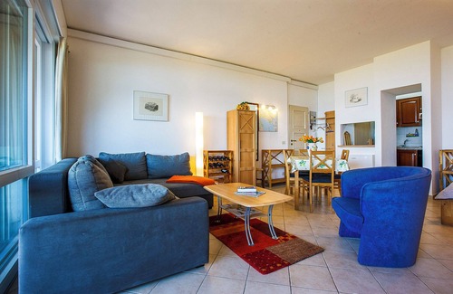 Susello Apartment | Attractive studio with terrace and garden, pool and dream view