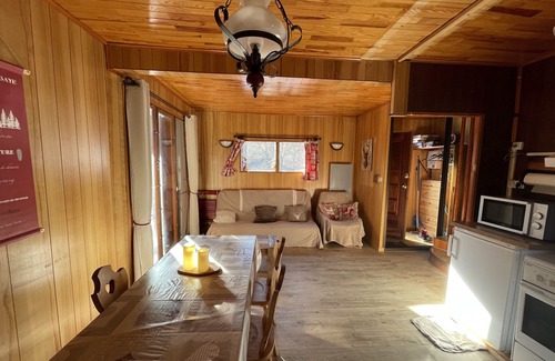 Saint-Pons Ski Chalet | Atypical chalet, 2 bedrooms, garden and barbecue