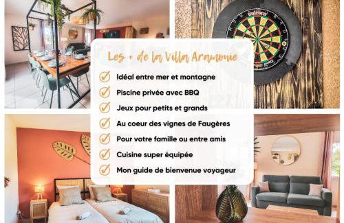 Laurens Villa | Au cœur des vignes, Villa Aramonie, Piscine privée