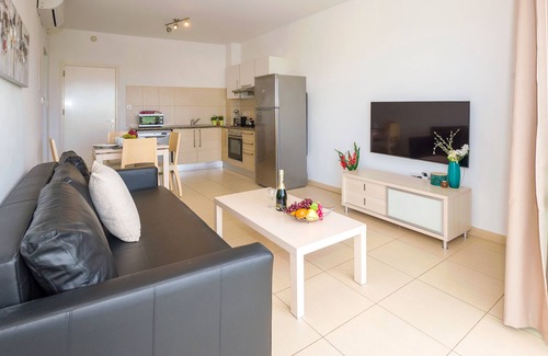 Protaras Apartment | Austin - Coralli BeachFront, Sea View Apartment