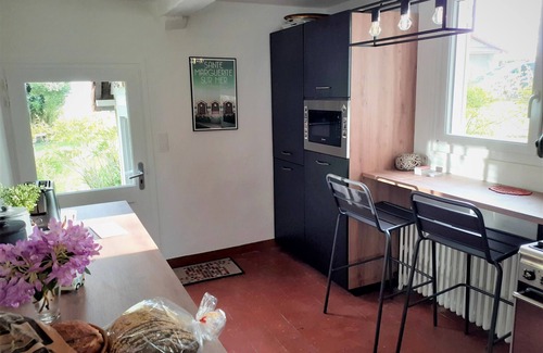 Sainte-Marguerite-sur-Mer House | authentic Norman half-timbered house with landscaped park near woods and sea