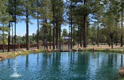 Zane Grey Cabin | Authentic log cabin in private gated community