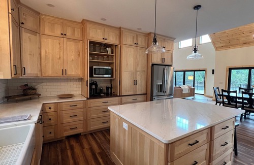 Town of Hermon House | Autumn Retreat: Cozy Lake House Escape on Trout Lake