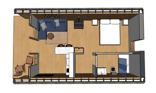 Sheki Ski Chalet | Aynabend - cabin house for rent in Sheki