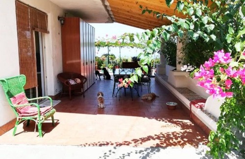 Condro Apartment | B & B L'Ulivo - Attic in villa with sea view and Aeolian islands with terrace and garden