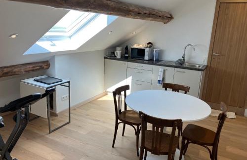 Vielsalm Bed & Breakfast | B&B Pegasus II - Chambre familiale de luxe avec sauna privatif et coin repas