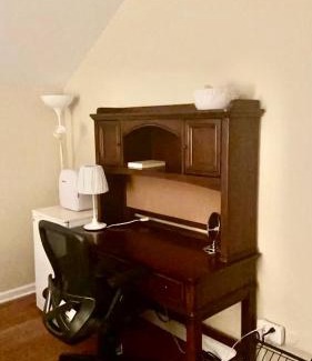 Naperville House | B1 A private room in Naperville downtown with desk and Wi-Fi near everything