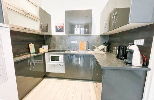 Quartier Chorier-Berriat Apartment | #B3 | Light Pink T2 near Jaurès, Estacade | Luminous 🦩
