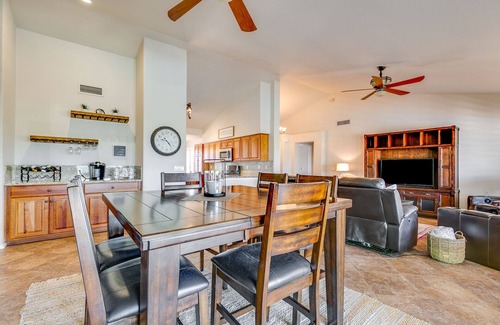 Palm Valley House | Backyard Luxury with Private Pool and Hot Tub on Golf Course