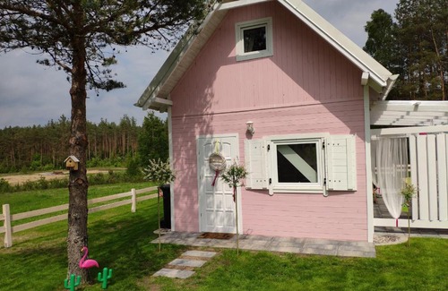 Grzybowo Cabin | Bajkowy domek Villa Rosa na Kaszubach