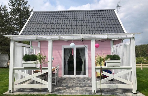 Grzybowo Cabin | Bajkowy domek Villa Rosa na Kaszubach