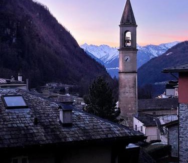 Chiesa in Valmalenco Apartment | Balcone sulla Valmalenco - Vista mozzafiato