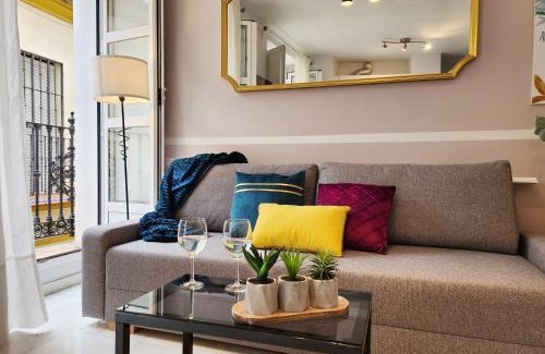 Santa Catalina Apartment | Balcony Sol - Lovely Center Apartments Seville