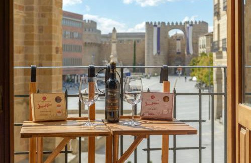 Avila Apartment | Balcony VIEW to Avila's alcazar