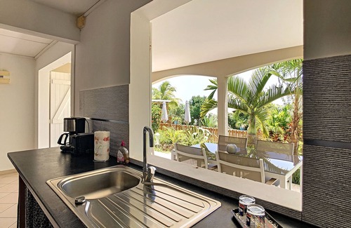Sainte-Anne Apartment | Balisier Villa Malaka Sainte-Anne/Large studio3* (3 pers)