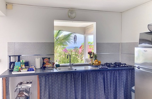 Sainte-Anne Apartment | Balisier Villa Malaka Sainte-Anne/Large studio3* (3 pers)
