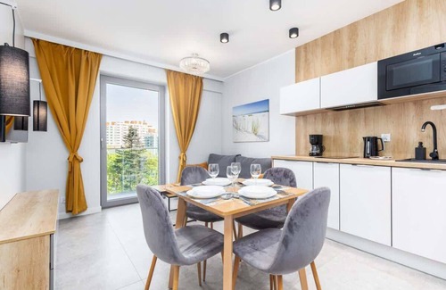 Miedzyzdroje Apartment | Balticus B50 | Widok na Morze | Balcony | Parking