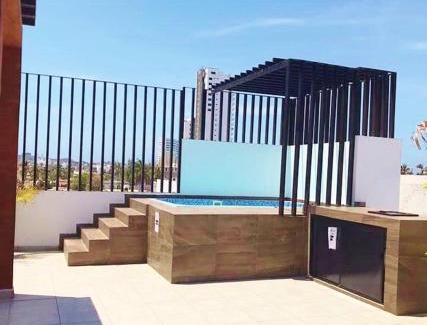 Mazatlan Apartment | Baluarte Azul del Mar - Malecón a 1 Minuto
