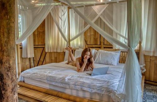 Pejeng Kawan Villa | Bamboo Cabin Sanctuary by Nusantara Hospitality