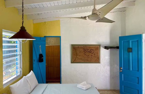 Esperanza Resort | Bananas Vieques Guesthouse Room 10/Vibrant Area/Private/Steps to the beach
