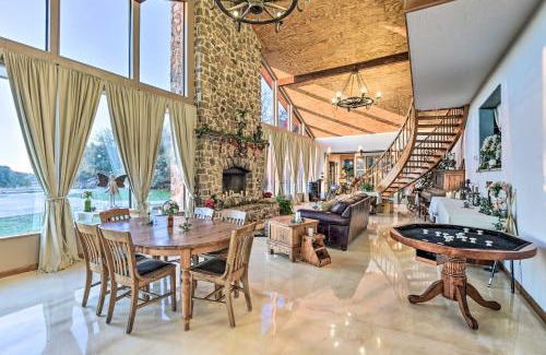 Forestburg House | Banquet Hall and Pool Expansive Forestburg Ranch!