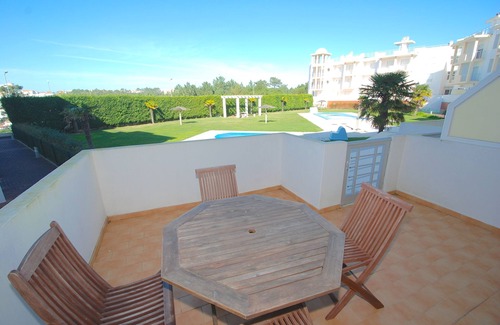 Nazare Apartment | Barrel - Apartment in complex with 2 pools, partial sea views in Nazaré