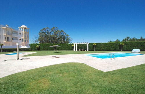 Nazare Apartment | Barrel - Apartment in complex with 2 pools, partial sea views in Nazaré