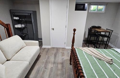 Cameron Village House | Basement with Private entrance private toilet shared shower