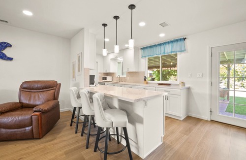 Bay Park House | Bay Park Garden Dream - Central Location, AC, Washer/Dryer & Private Yard!