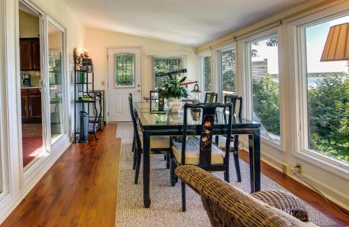 Plymouth House | Bayfront Plymouth Gem with Sunroom, Steps to Shore!