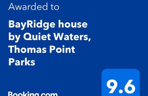 Hillsmere Shores Apartment | BayRidge house by Quiet Waters, Thomas Point Parks