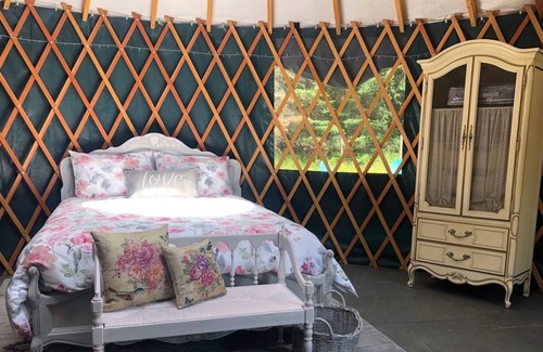 North Cowichan RV Rental | Be Nurtured by Nature in one of our 3 Fabulous Yurts Nestled Near the Forest