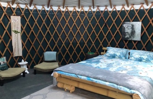 North Cowichan RV Rental | Be Nurtured by Nature in one of our 3 Fabulous Yurts Nestled Near the Forest