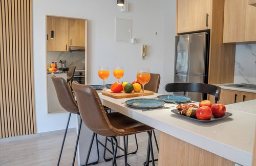 Neapolis Apartment | Beach 3 Min Away, Brand New 1-bedroom apartment with WiFi, AC